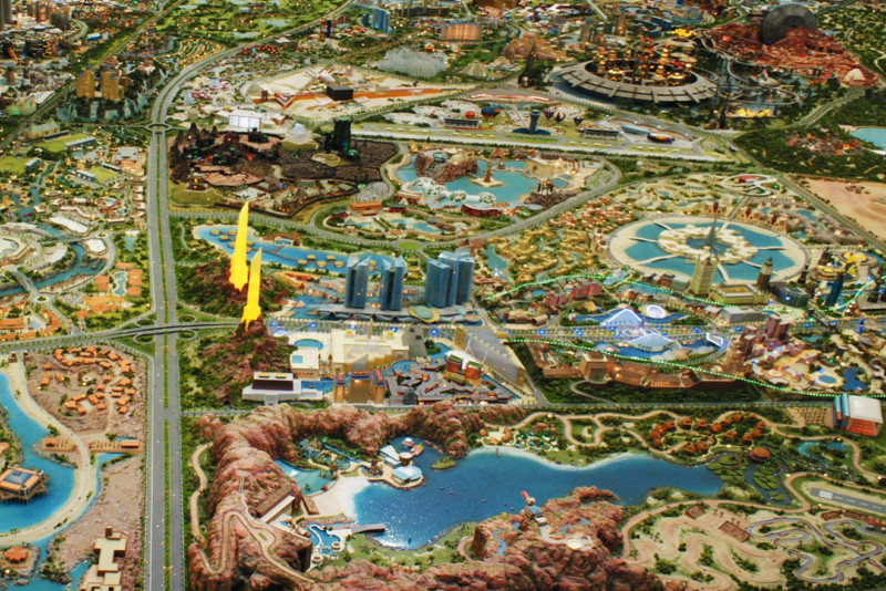 Dubailand Map