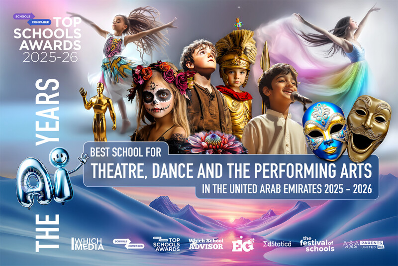 Finalists confirmed The Best School for Theatre, Dance and the Performing Arts in the UAE 2026